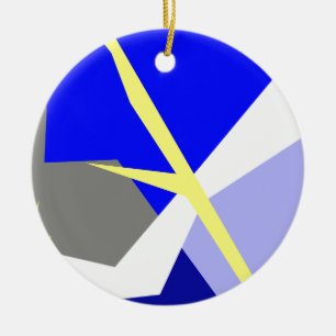 Abstracte kunstenergie keramisch ornament