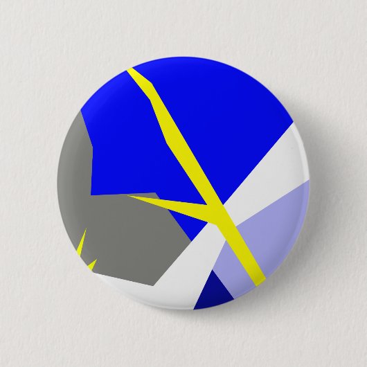 Abstracte kunstenergie ronde button 5,7 cm (Voorkant)