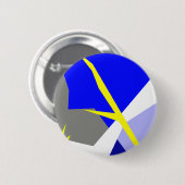 Abstracte kunstenergie ronde button 5,7 cm (Voorkant /achterkant)