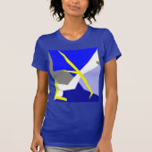 Abstracte kunstenergie t-shirt (Voorkant)