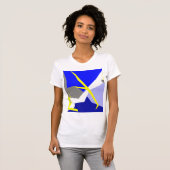 Abstracte kunstenergie t-shirt (Voorkant volledig)