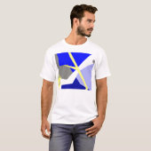 Abstracte kunstenergie t-shirt (Voorkant volledig)