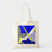Abstracte kunstenergie tote bag (Voorkant)