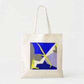 Abstracte kunstenergie tote bag (Voorkant)