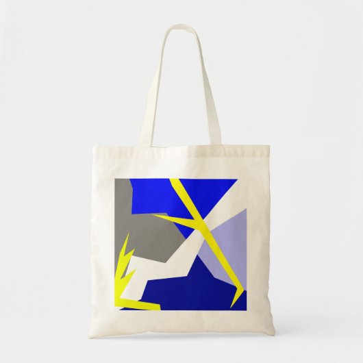 Abstracte kunstenergie tote bag (Voorkant)
