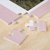 Abstracte kunstfamilie fotocollage legpuzzel (Zijkant)