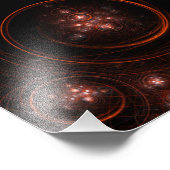 Abstracte kunstfoto's van Starlight afdrukken Foto Afdruk (Hoek)