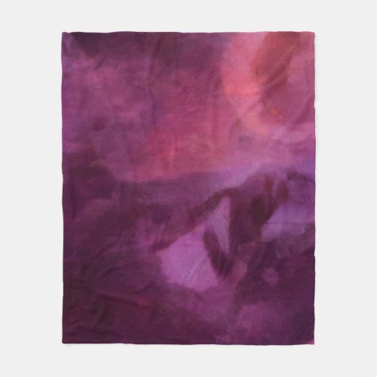 Abstracte kunstgrunde textuurachtergrond. Dirty pa Fleece Deken (Voorkant)