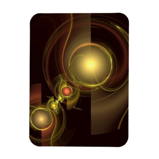 Abstracte kunsthopulp voor intieme verbinding magneet (Verticaal)