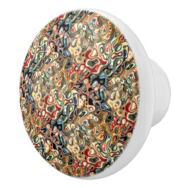 Abstracte kunstkeramische puin keramische knop