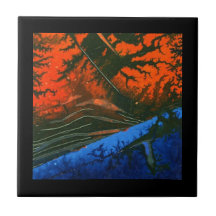 Abstracte kunstkeramische tapijten