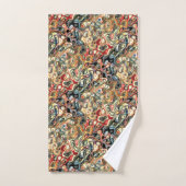 Abstracte kunstkeukenset bad handdoek (Handdoek)