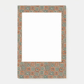 Abstracte kunstkledingpatches 2 post-it® notes (Voorkant)