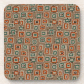 Abstracte kunstkledingpatches bier onderzetter (Voorkant)