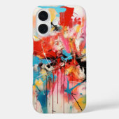 Abstracte kunstkleuren Case-Mate iPhone case (Achterkant)