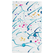 Abstracte kunstkleurige tropische ondiepe golven v