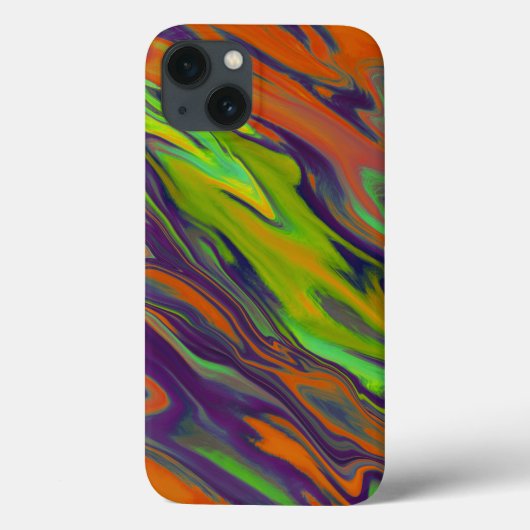 Abstracte kunstkleurrijke iPad-aircase Case-Mate iPhone Case (Achterkant)
