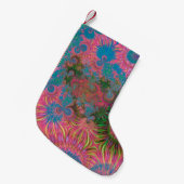 Abstracte Kunstkoralen Kleine Kerstsok (Voorkant (Hangend))