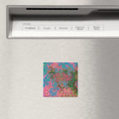 Abstracte Kunstkoralen Magneet (Insitu (Vaatwasser))