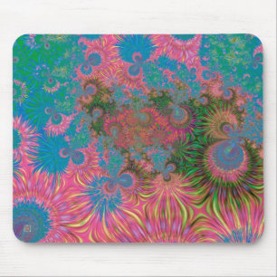 Abstracte Kunstkoralen Muismat
