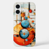 Abstracte kunstkringen Case-Mate iPhone case (Achterkant)