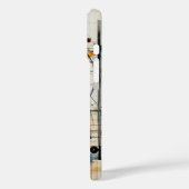 Abstracte kunstkringen Case-Mate iPhone case (Achterkant / Links)