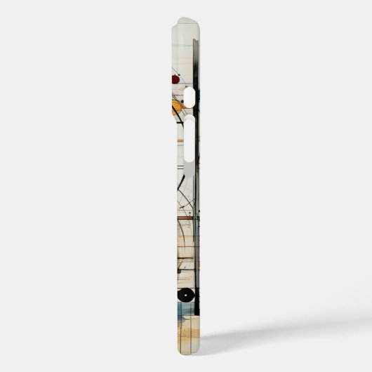 Abstracte kunstkringen Case-Mate iPhone case (Achterkant / Links)