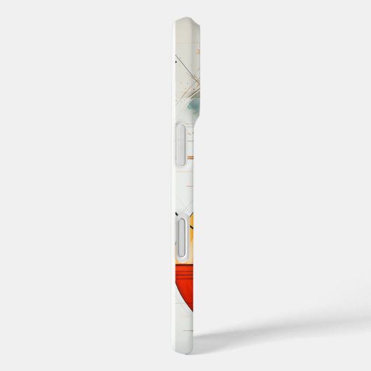 Abstracte kunstkringen Case-Mate iPhone case (Achterkant / Rechts)