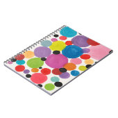 Abstracte kunstkringen notitieboek (Linkerzijde)