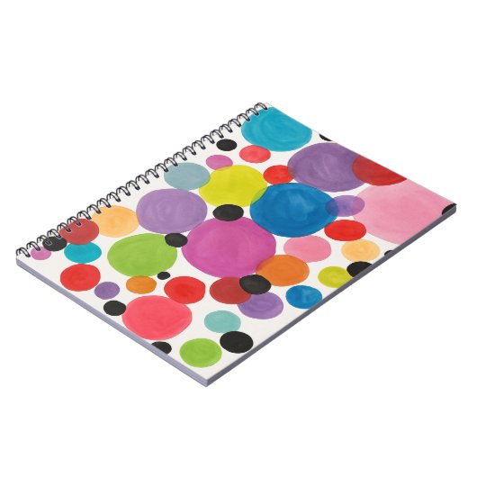 Abstracte kunstkringen notitieboek (Linkerzijde)