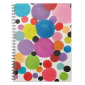 Abstracte kunstkringen notitieboek (Voorkant)