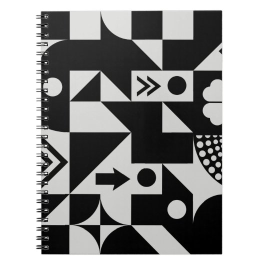 abstracte kunstkunst notitieboek (Voorkant)