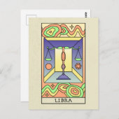 Abstracte kunstkunst  voor herendierentuin briefkaart (Voorkant / Achterkant)