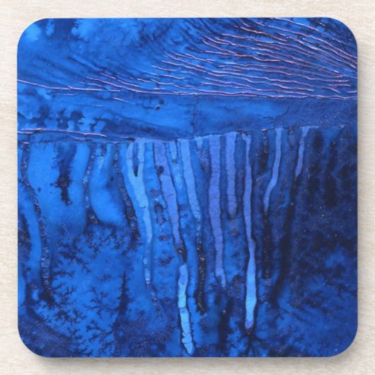 Abstracte kunstkurk-Onderzetters Bier Onderzetter (Voorkant)