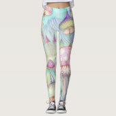 Abstracte kunstleggers leggings (Voorkant)