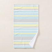 Abstracte kunstlijnen voor Bleke pasta's Bad Handdoek (Handdoek)