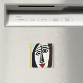 Abstracte Kunstmagneet Magneet (Insitu (Vaatwasser))