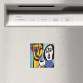 Abstracte Kunstmagneet Magneet (Insitu (Vaatwasser))