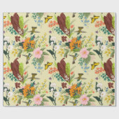 Abstracte kunstmatige, naadloze patroonlegervormge cadeaupapier (Vlak)