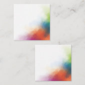 Abstracte kunstmatige Sjabloon Trendy Colorful (Voorkant / Achterkant)