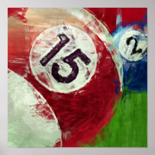 Abstracte kunstmiljarden 15 2 poster (Voorkant)