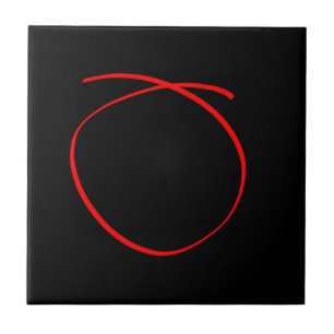 Abstracte kunstminimalisatie tegeltje