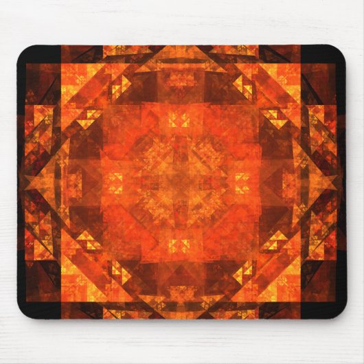 Abstracte kunstmousepad zonder grenzen muismat (Voorkant)