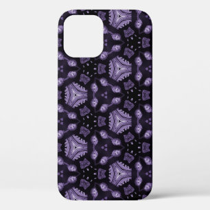 Abstracte kunstogen en een patroon van diamantwate Case-Mate iPhone case