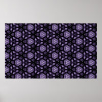 Abstracte kunstogen en een patroon van diamantwate