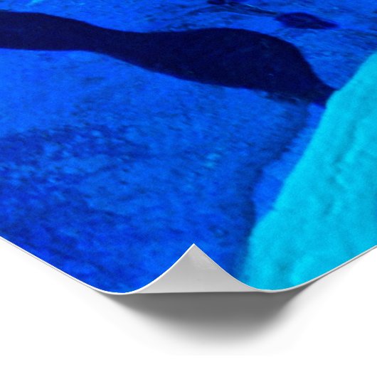 Abstracte kunstolie en acrylkleurstof op een blik poster (Hoek)