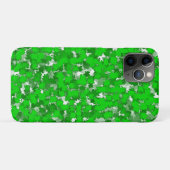 Abstracte kunstontwerp Groene vulling Case-Mate iPhone Case (Achterkant (horizontaal))