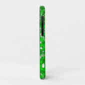 Abstracte kunstontwerp Groene vulling Case-Mate iPhone Case (Achterkant/links)