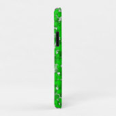 Abstracte kunstontwerp Groene vulling Case-Mate iPhone Case (Achterkant/rechts)