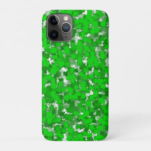 Abstracte kunstontwerp Groene vulling Case-Mate iPhone Case
